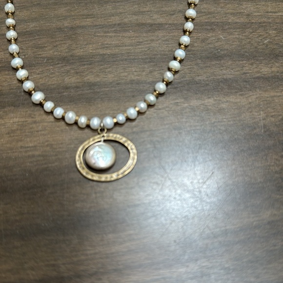 Silpada Go Coastal Pearl Necklace. - Picture 2 of 3